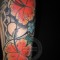 Klinik Tattoo Flower Tribal Marco Candioli