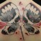 Klinik Tattoo Skull Butterfly Achille